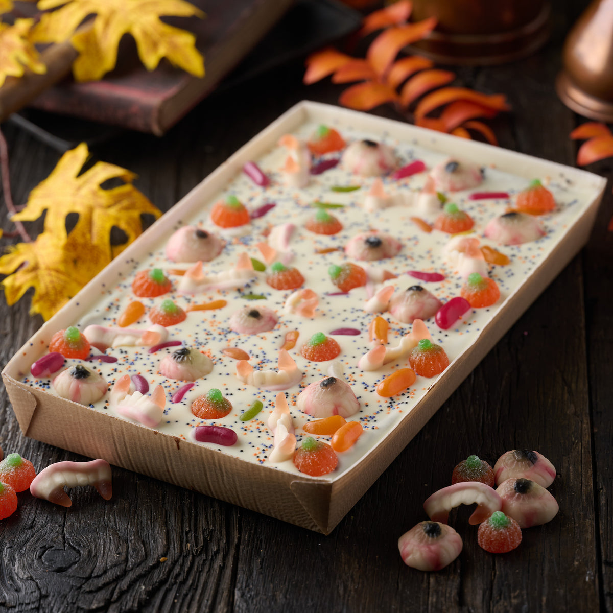 Monster Mash Halloween Chocolate Brownie