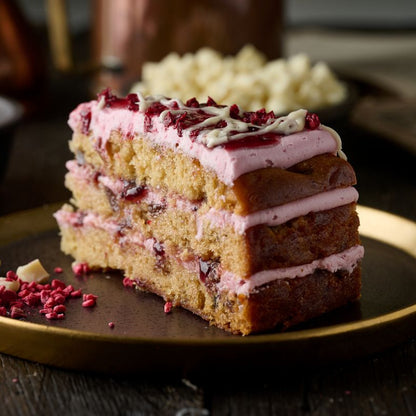 Vegan Blackcurrant & Cherry Cake- 14 portions