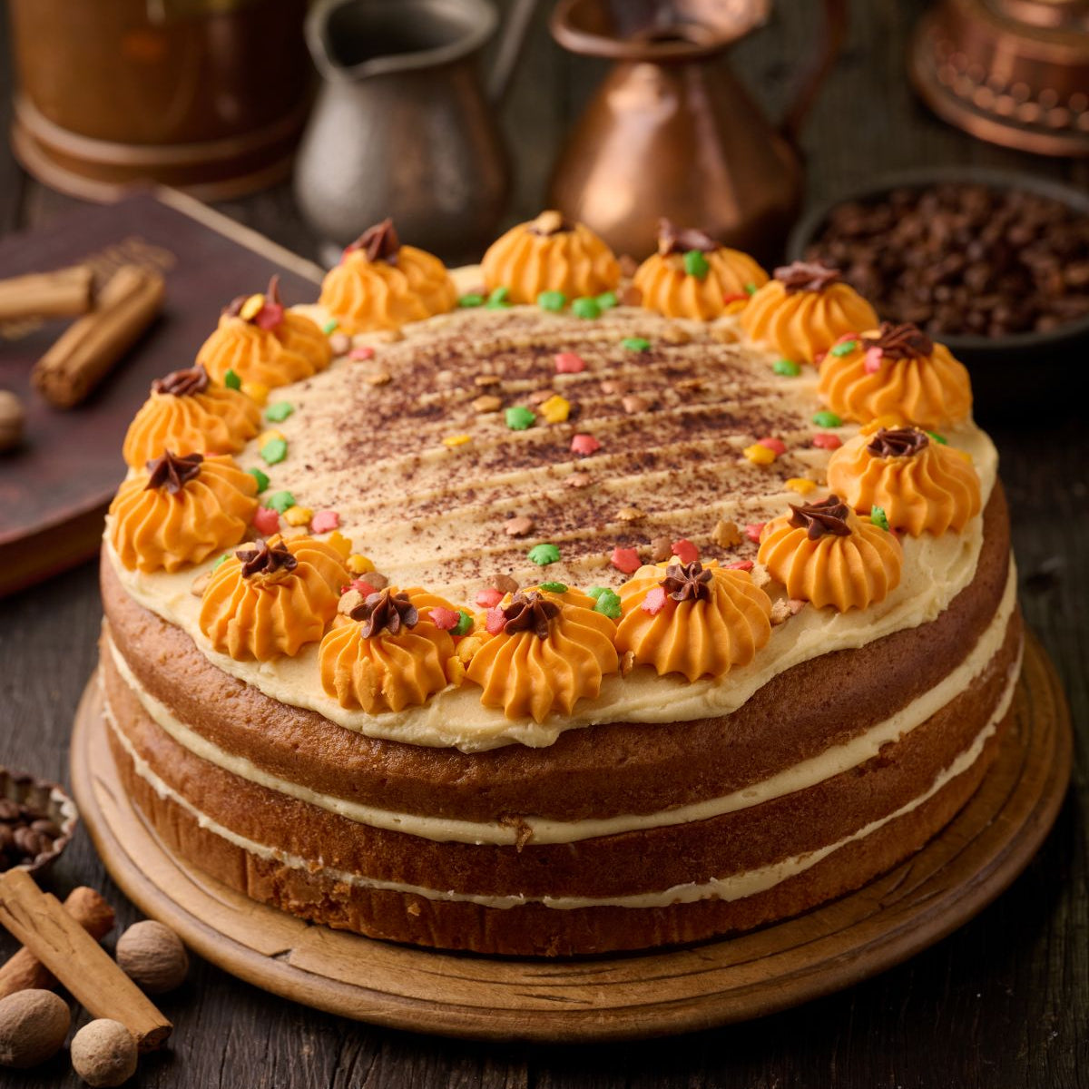 Pumpkin Spiced Latte Cake NGCI
