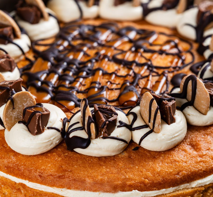 Sea Salted Caramel & Chocolate Drizzle Cake (14 Portions)