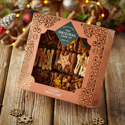 Spiced Rum & Caramel Fruit Cake- Christmas Gifting Selection