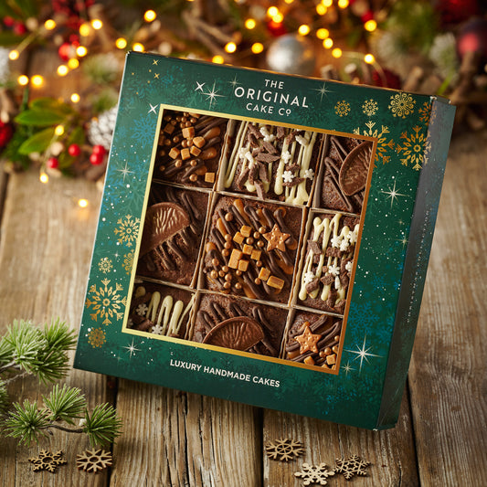 Festive Chocolate Truffle Cakes- Gifting box