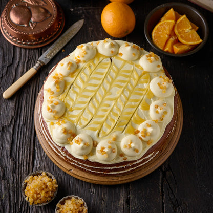 Carrot & Orange Cake- NGCI (14 Portions)