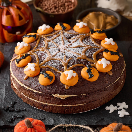 Millionaires Halloween Chocolate Cake (14 portions)