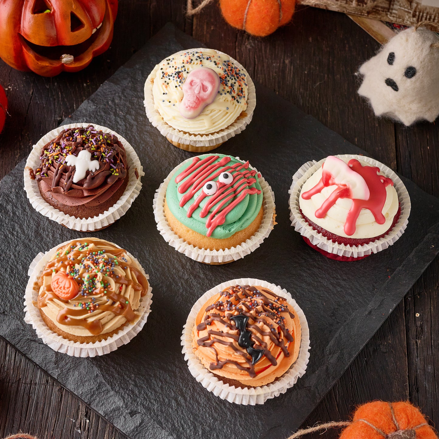 Halloween Cupcake Selection