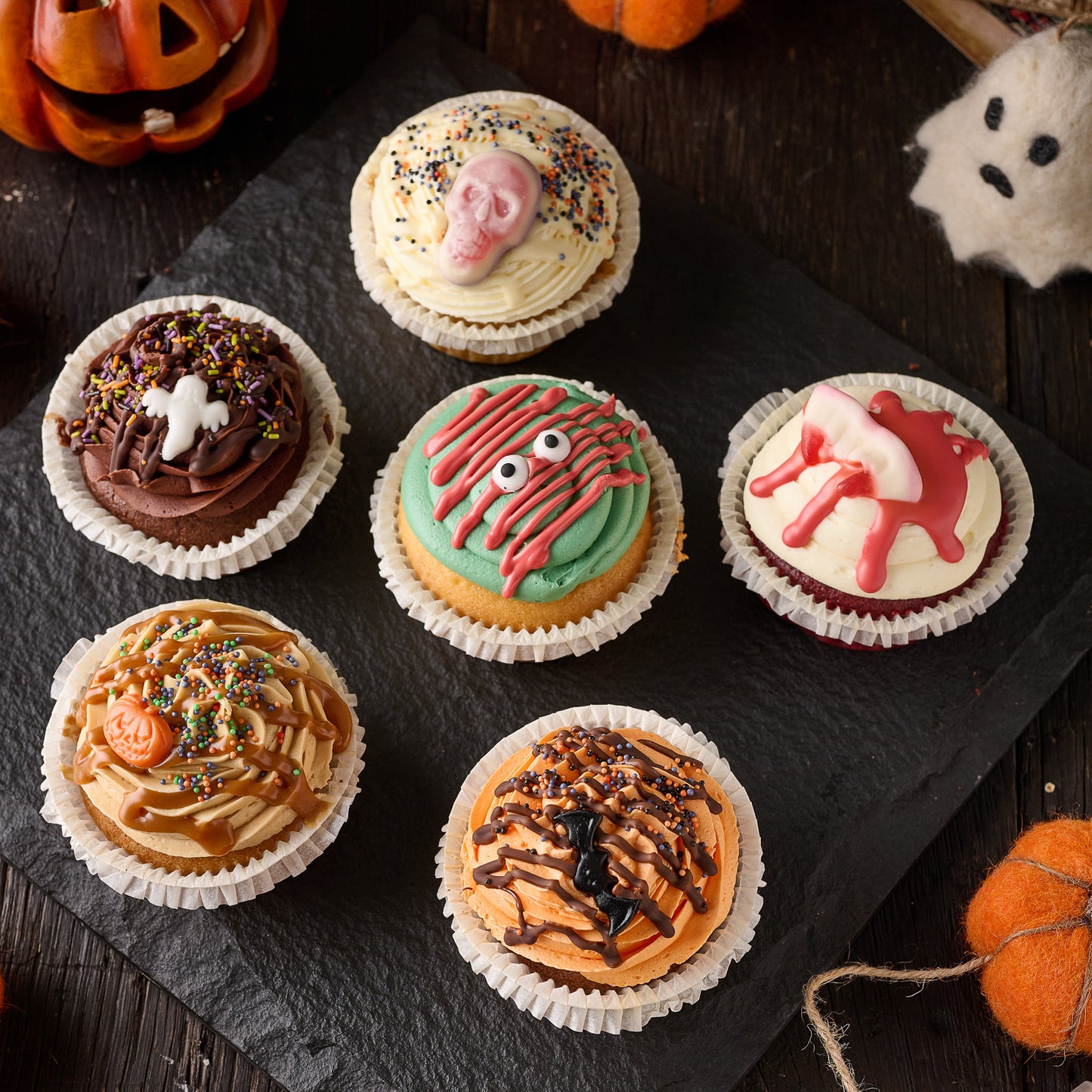 Halloween Cupcake Selection