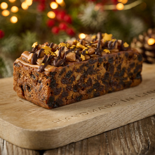 Spiced Rum, Date & Caramel Cake