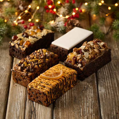 Festive Fruit Cake Selection- 5 Piece