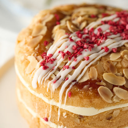 Raspberry Bakewell cake- 6 Inch