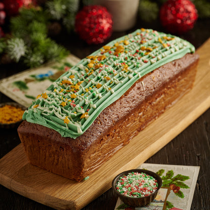 Festive Gingerbread Loaf Cake
