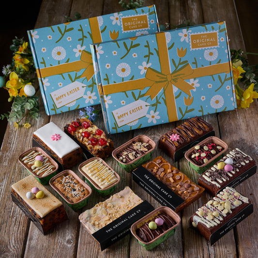 Set of 2 Luxury Easter Selection Boxes- Fruit & Chocolate