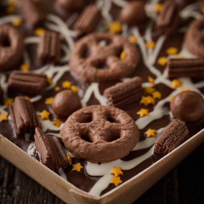 Festive Loaded Chocolate Brownie