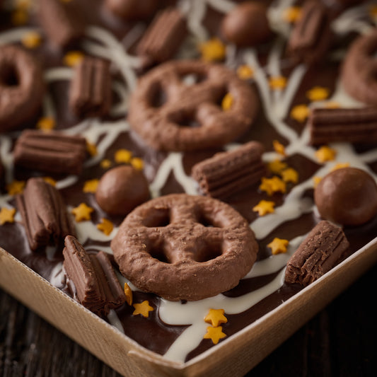 Festive Loaded Chocolate Brownie