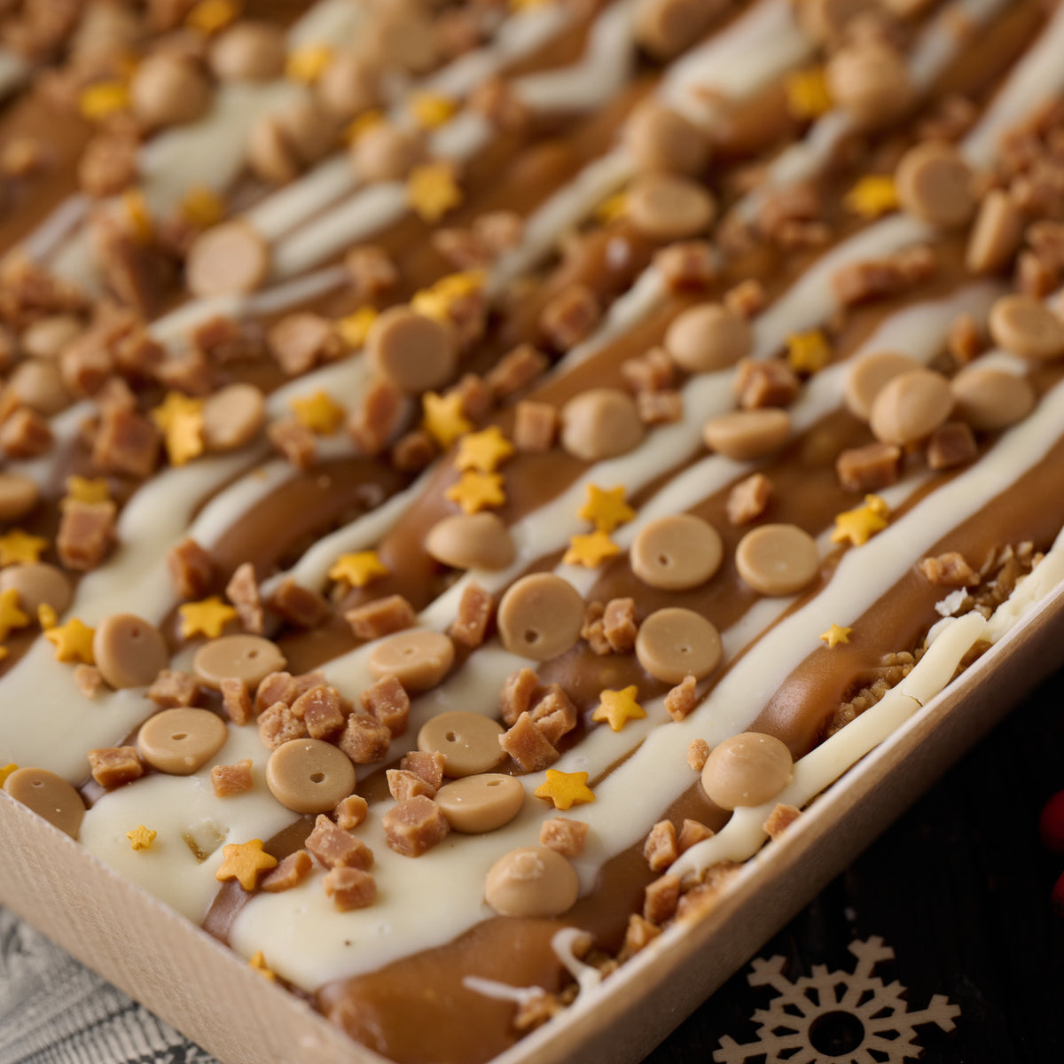 Festive Millionaire's Flapjack