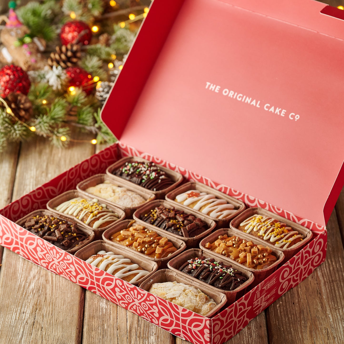 12 Piece Mini Loaf Cake Selection