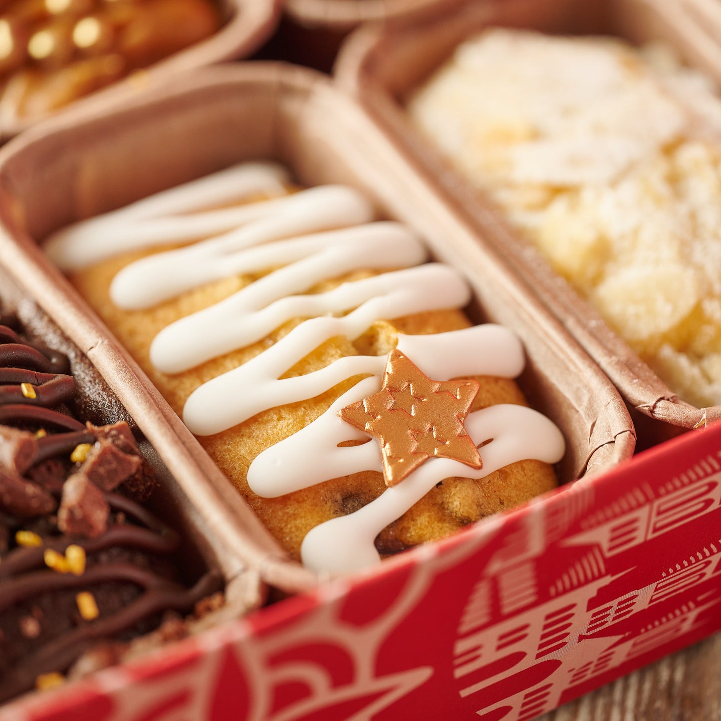 12 Piece Mini Loaf Cake Selection