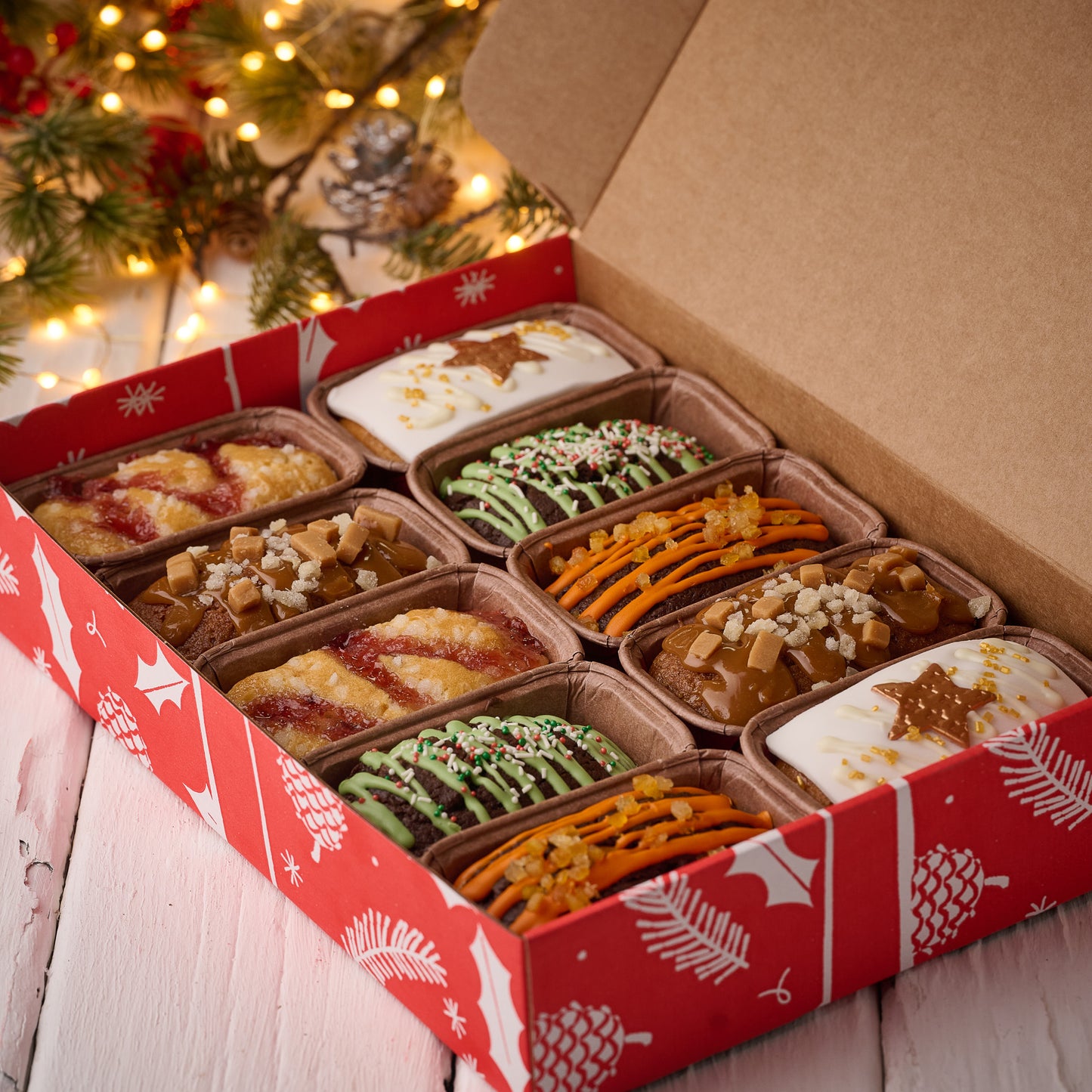10 Piece Mini Loaf Cake Selection