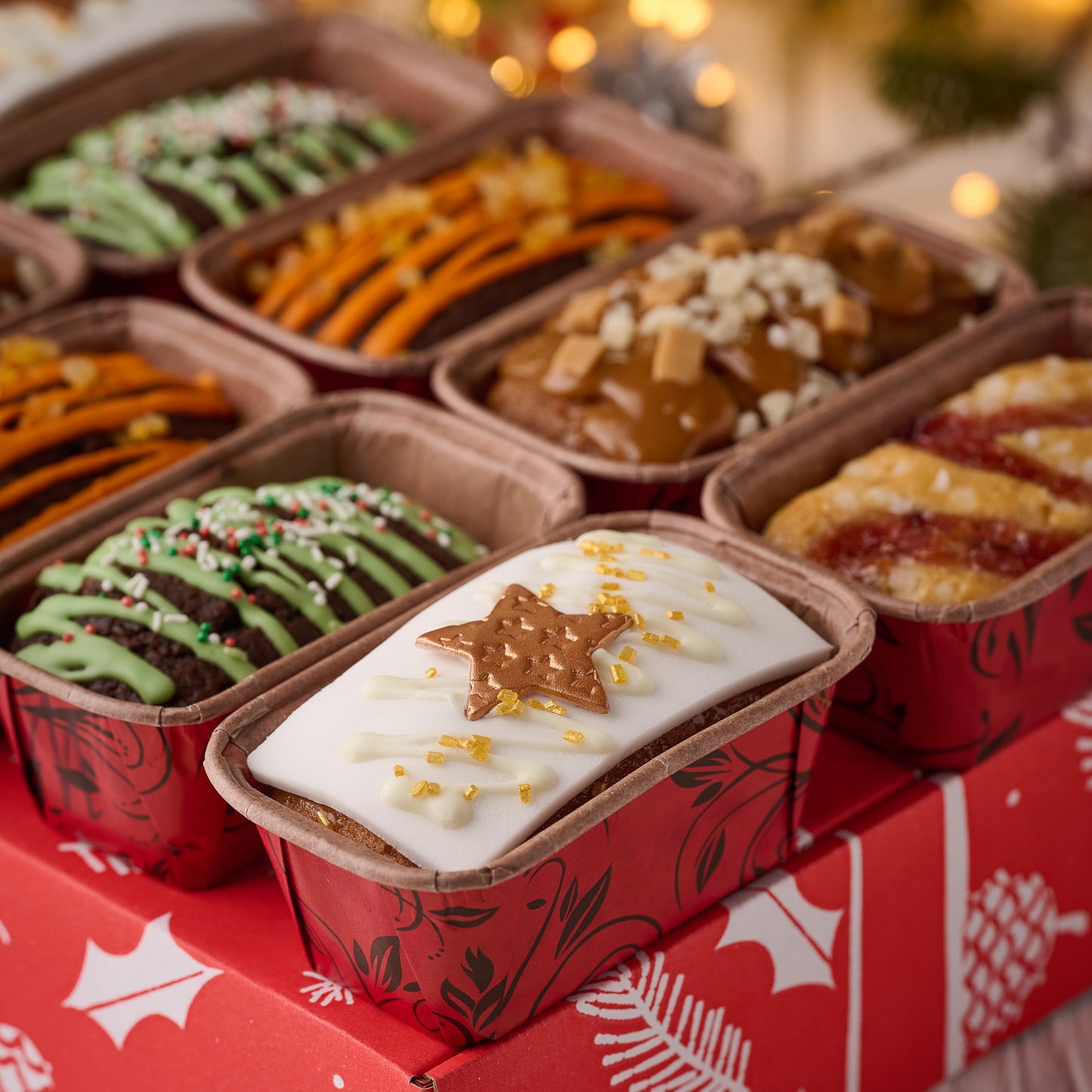 10 Piece Mini Loaf Cake Selection