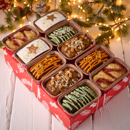 10 Piece Mini Loaf Cake Selection