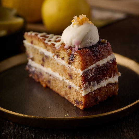 Lemon & Blueberry Cake- Vegan (14 Portions)