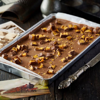 Crunchie Loaded Flapjack