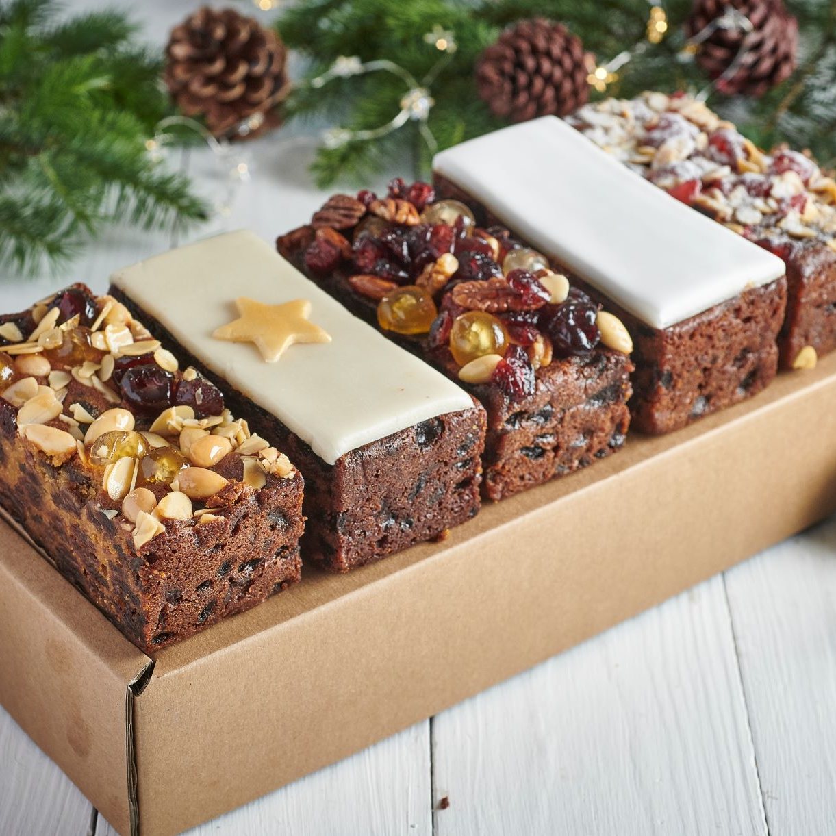 Gluten Free Festive Fruit Cake Selection