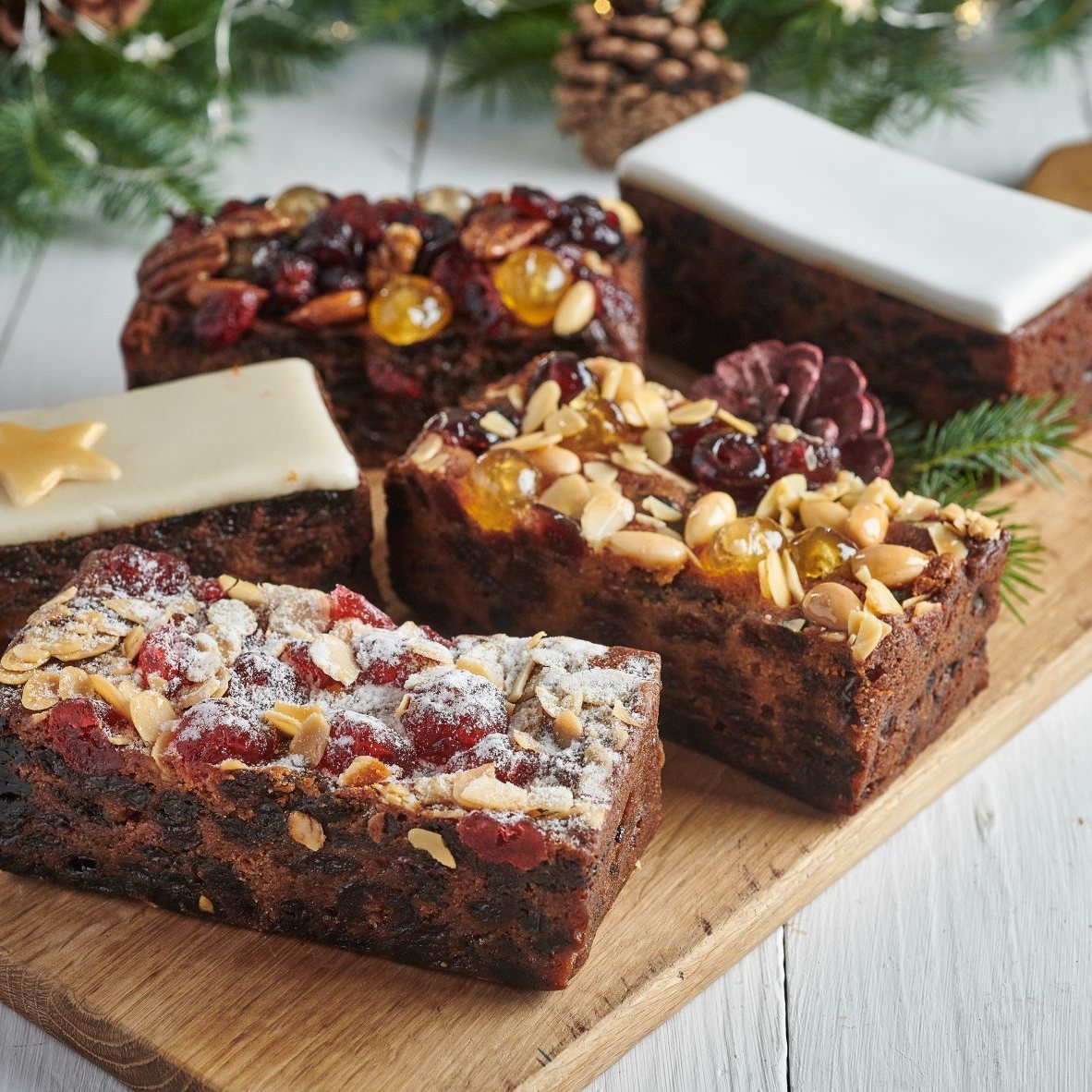 Gluten Free Festive Fruit Cake Selection