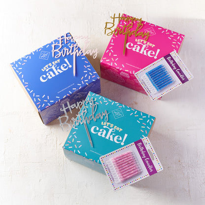 birthday cake box