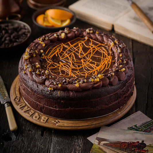 vegan chocolate orange cake