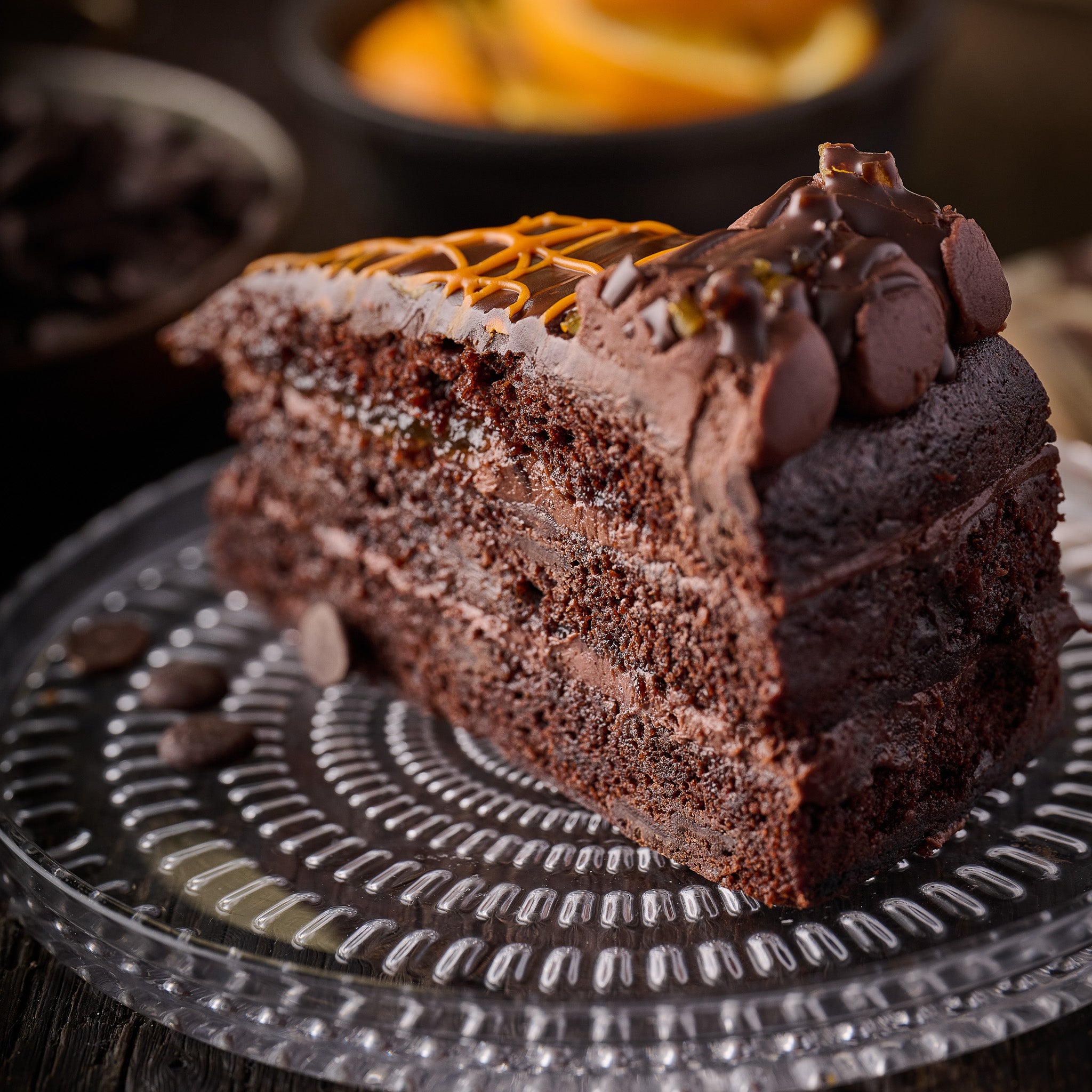 Vegan Chocolate Cake Delivery UK | 10 Inch Celebration Cake – The
