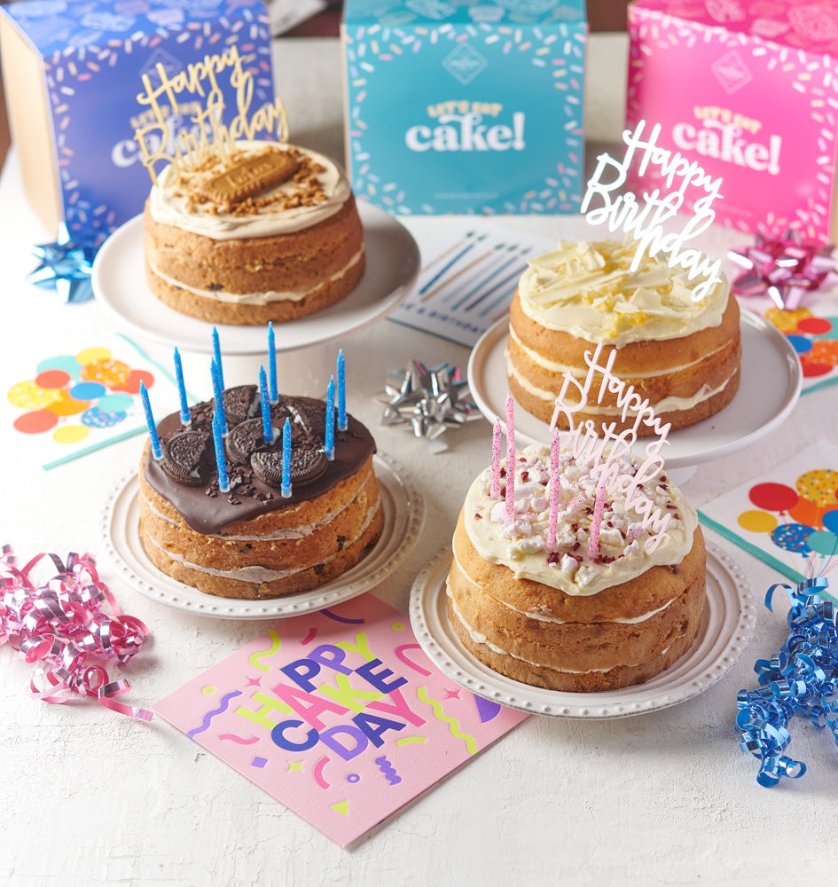 victoria sponge cake birthday box 