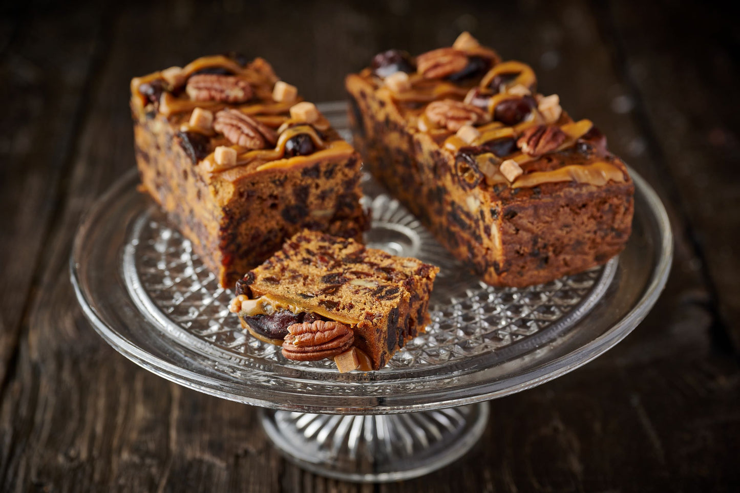 Salted Caramel and Date Fruit Cakes x8