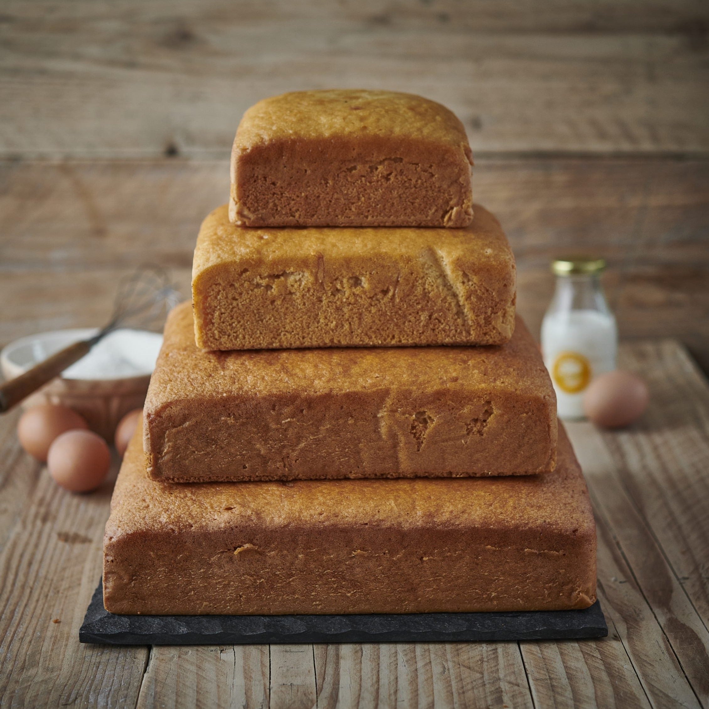Vanilla Cake- Square- Ready To Decorate – The Original Cake Company